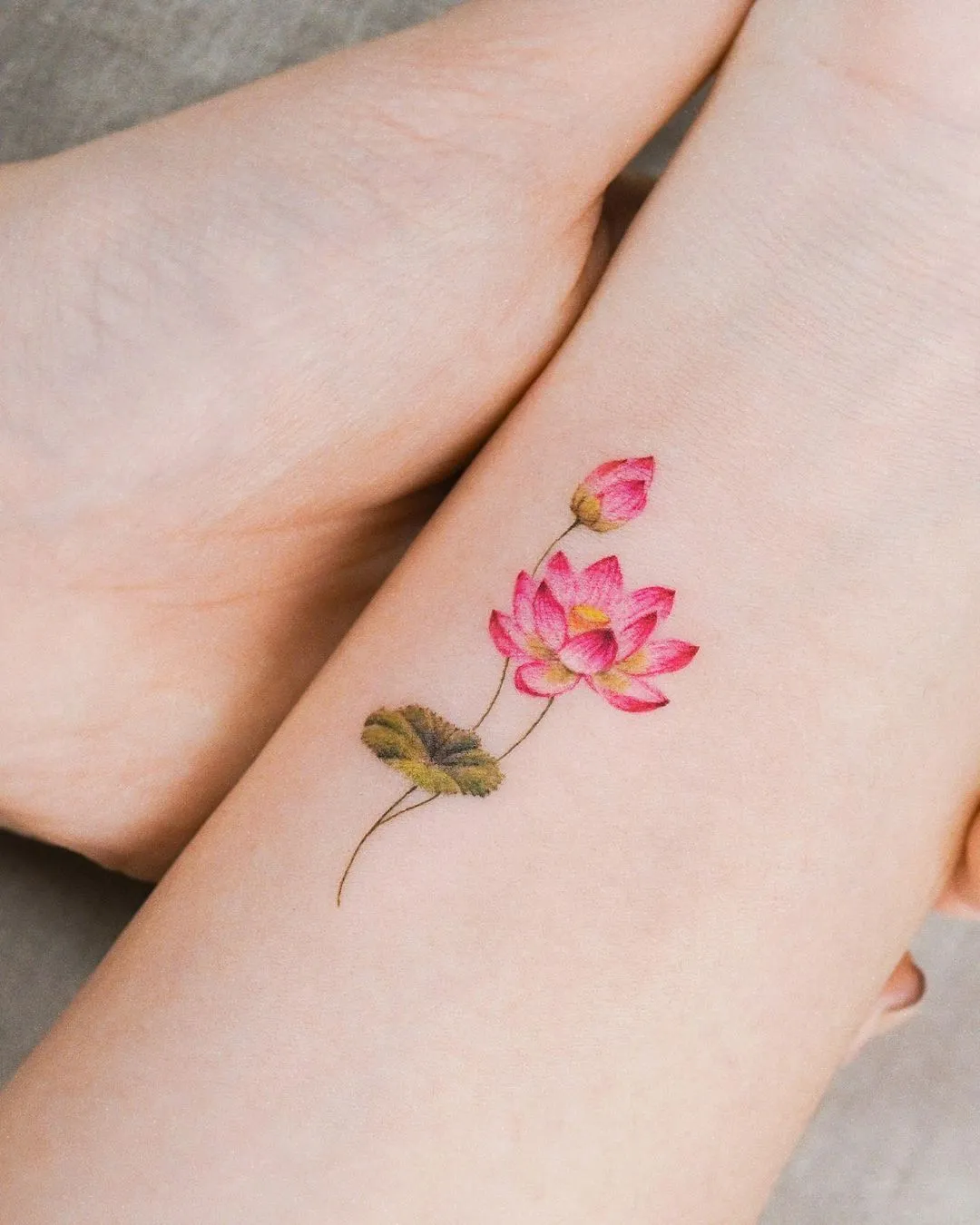 lotus flower tattoo