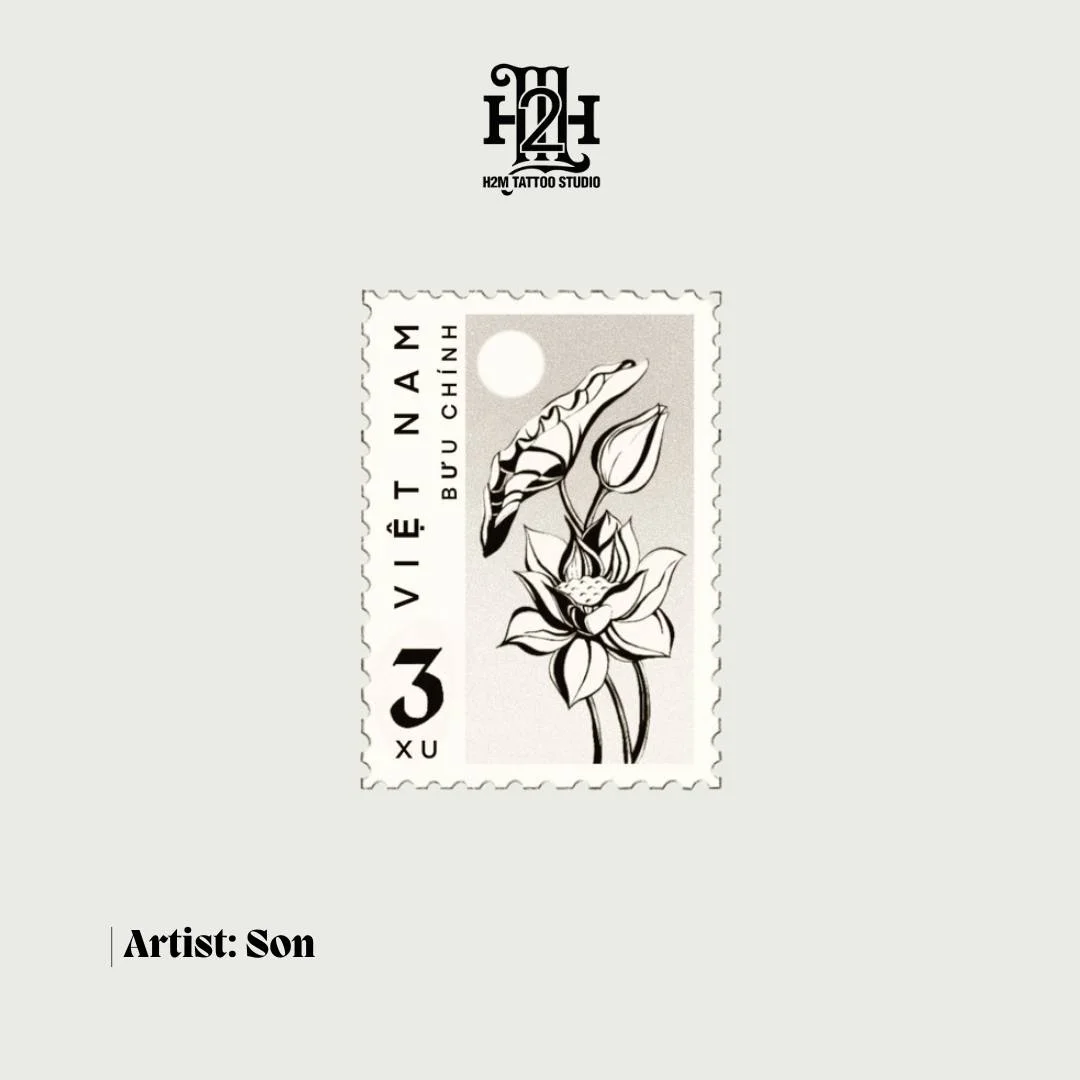 lotus flower tattoo for men