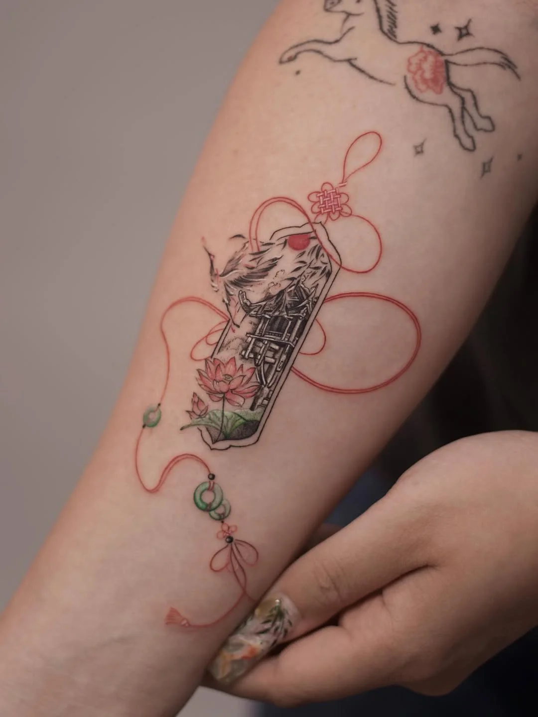 lotus flower tattoo for men