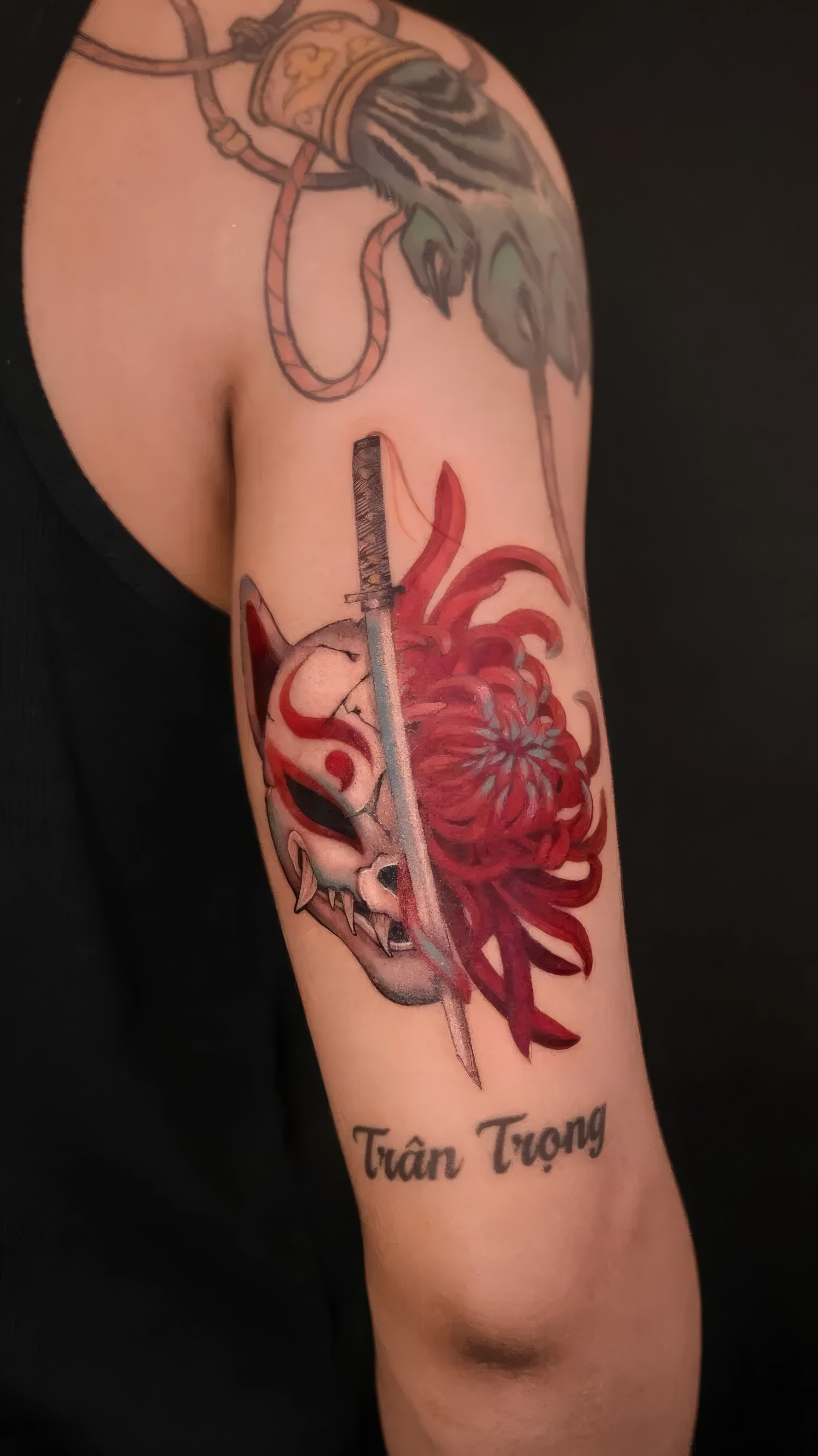 xăm hình hoa sen ở hà nội