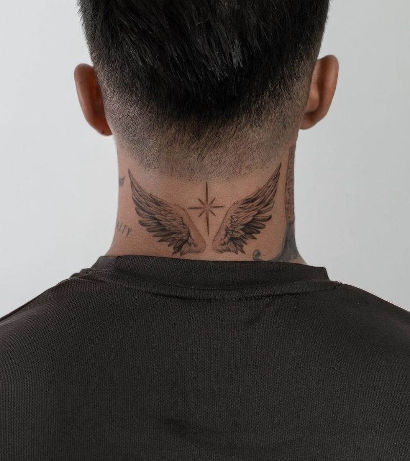 neck tattoos for men
