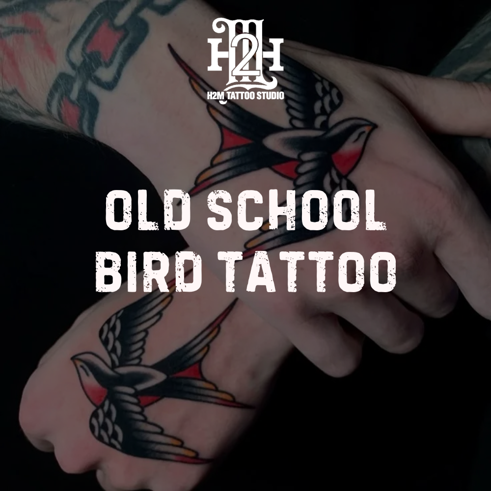 Old School Bird Tattoo