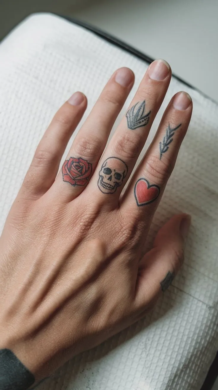 old school tattoo mini