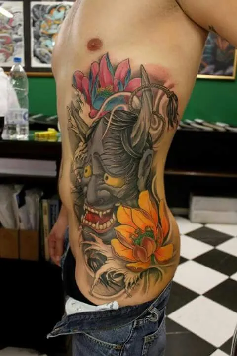 Top 20+ Oni Tattoo Designs Powerful Protective Symbols
