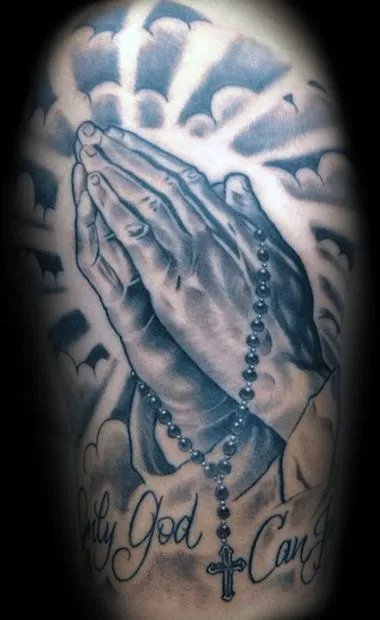 only god can judge me tattoo
