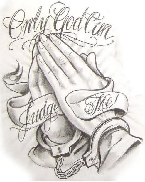 only god can judge me tattoo