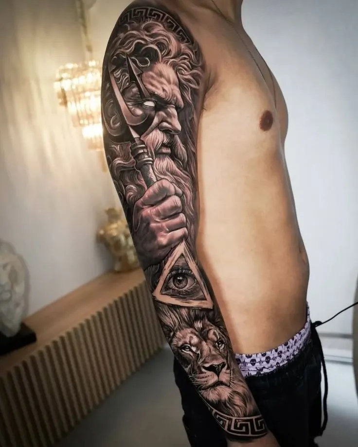 8+ Mẫu Hình Xăm Thần Poseidon Sức Mạnh Đại Dương Và Sự Tự Do Bất Tận