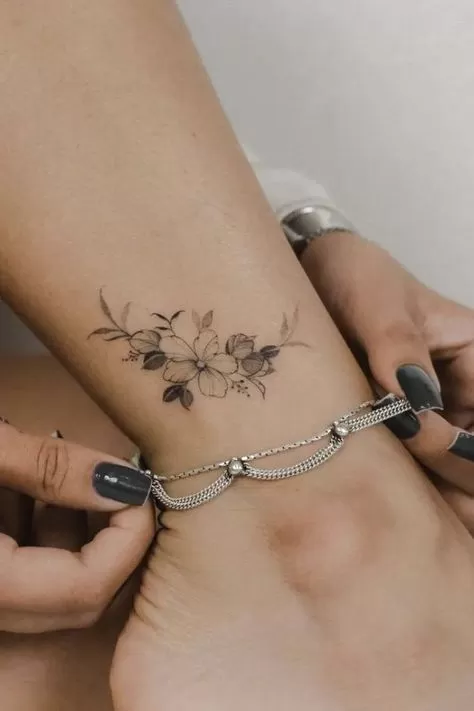 small leg tattoos for women