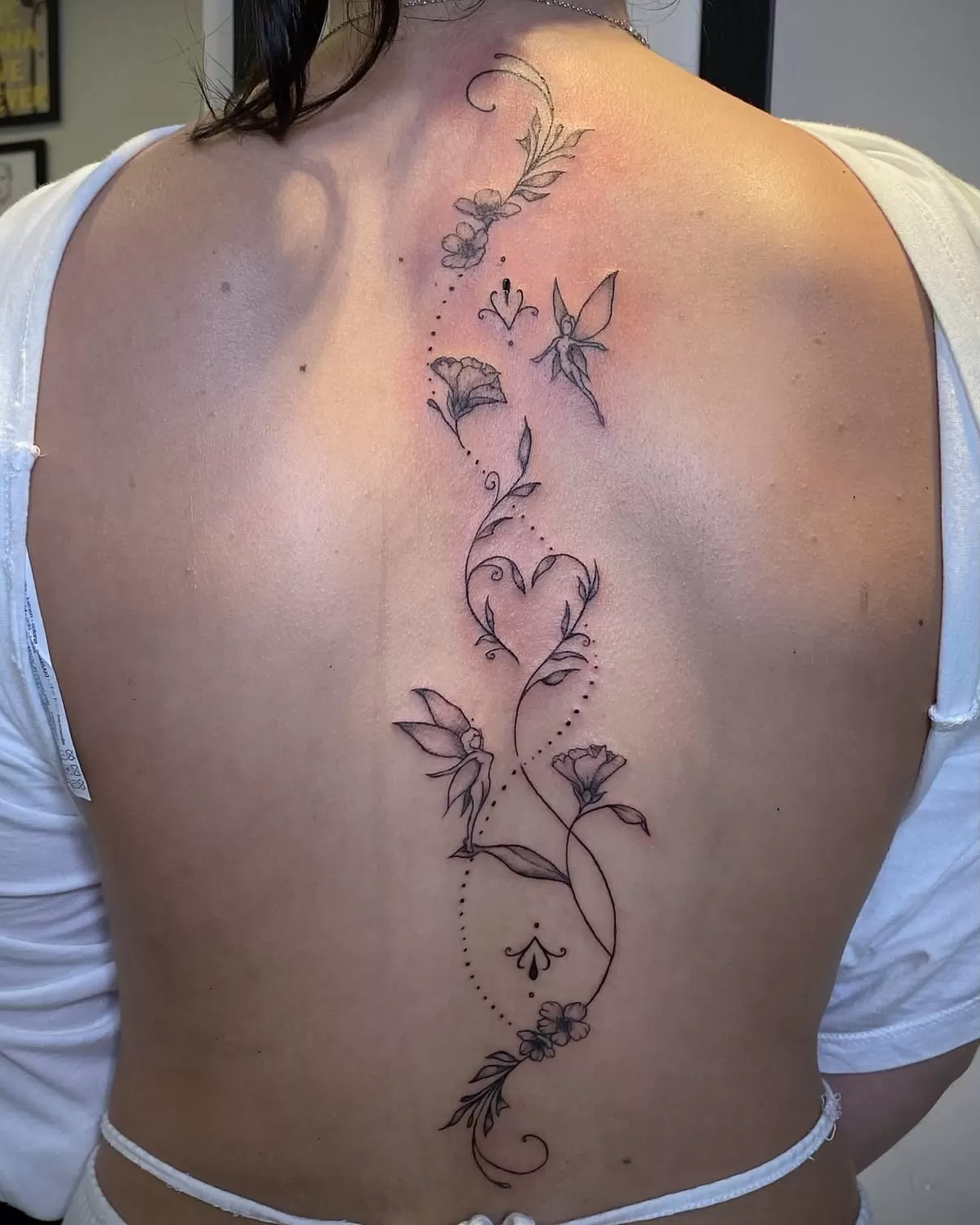 spine tattoos for women