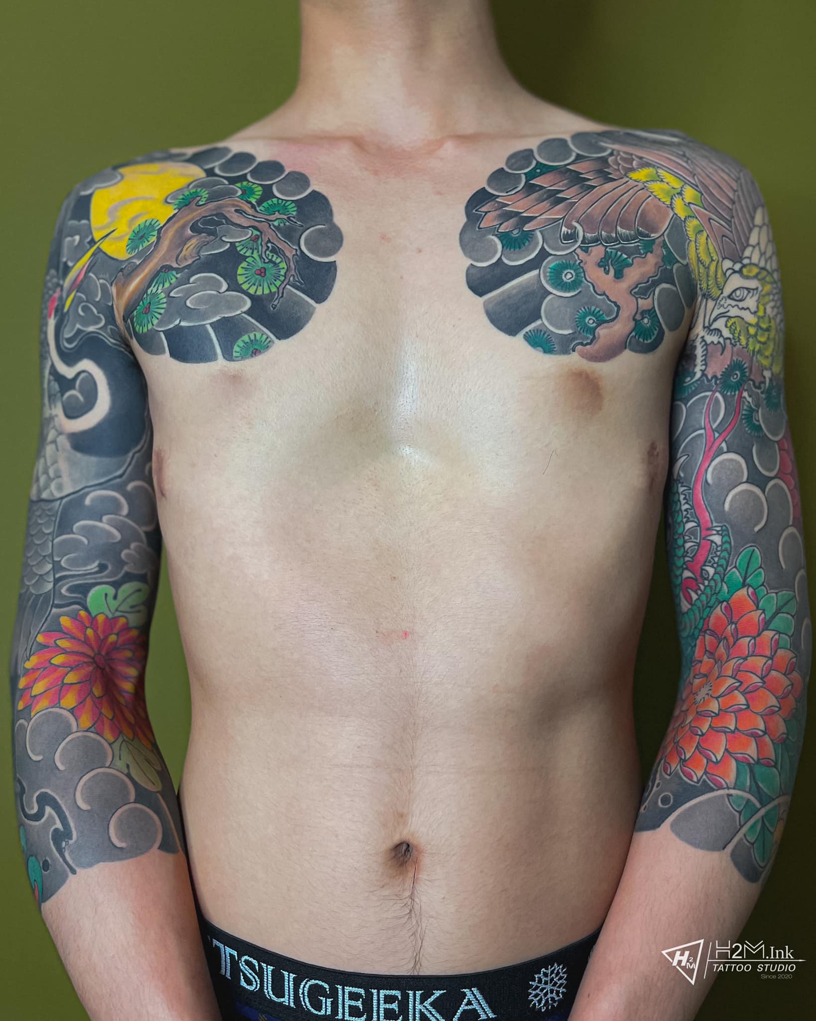 KHÓA HỌC XĂM HÌNH PHONG CÁCH NHẬT CỔ