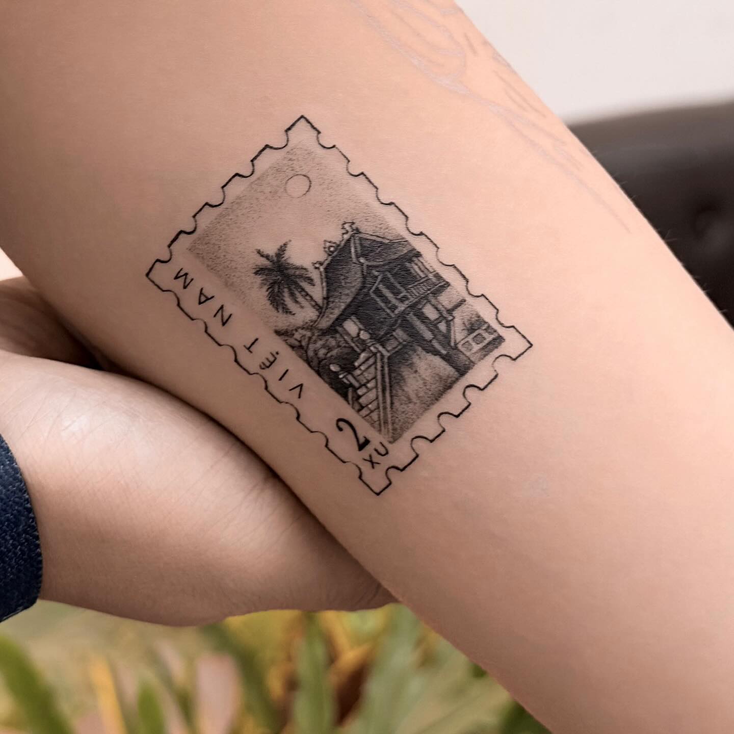 popular vietnam independence day tattoo