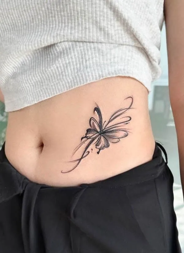 h&igrave;nh xăm eo nữ
