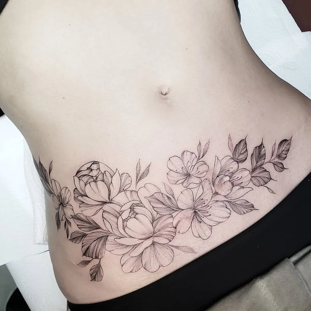 27+ Mẫu Hình Xăm Eo Nữ Cuốn Hút Tôn Lên Đường Cong Cơ Thể