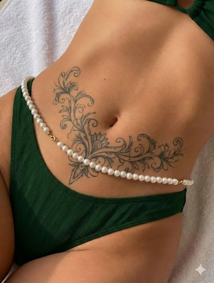 27+ Mẫu Hình Xăm Eo Nữ Cuốn Hút Tôn Lên Đường Cong Cơ Thể