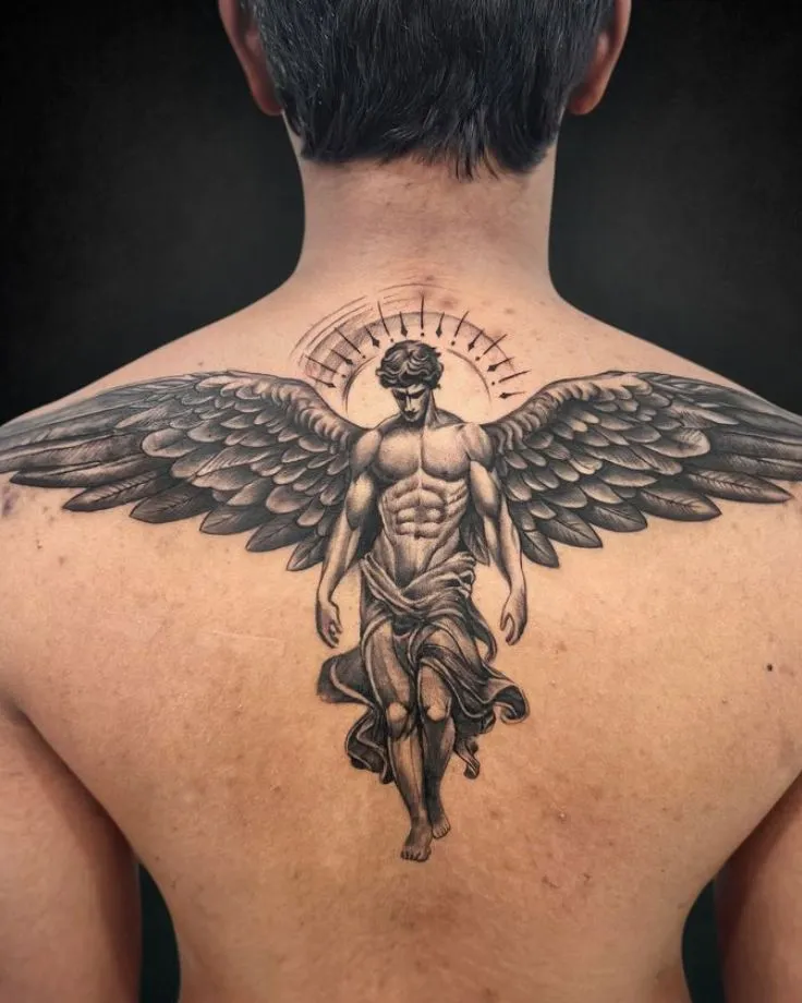 30+ Angel Tattoos Designs: A Symbol of Protection and Eternal Beauty from Heaven
