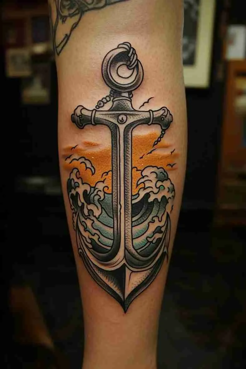 Top 18 Steadfast Anchor Tattoos With Deep Meaning