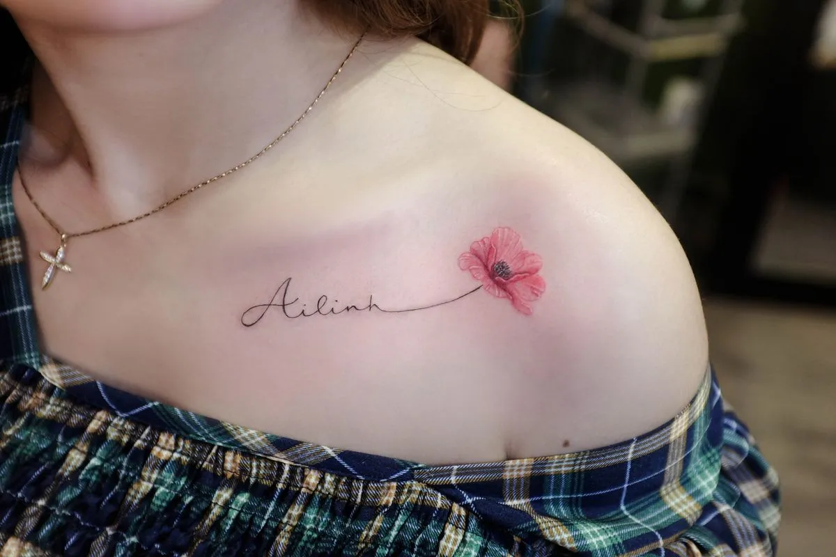 50+ Mẫu Chữ Xăm Tên Đẹp: Ý Tưởng, Phong Cách Xăm Hình