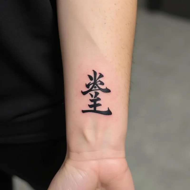 Discover beautiful and meaningful Chinese character tattoo patterns