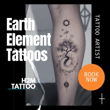 30+ Ideas Earth Element Tattoos Sustainability, Positive Energy