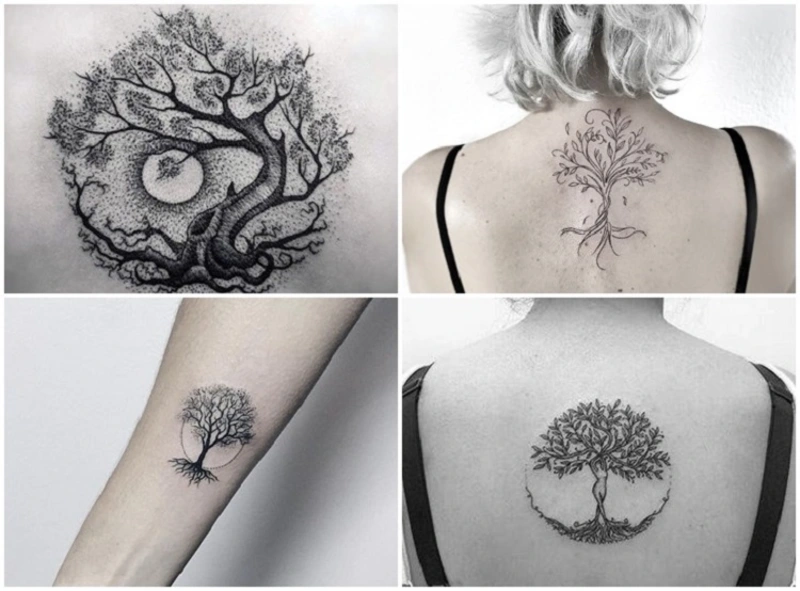 30 Ideas Discover female Wood Element Tattoos to Help Attract Wealth