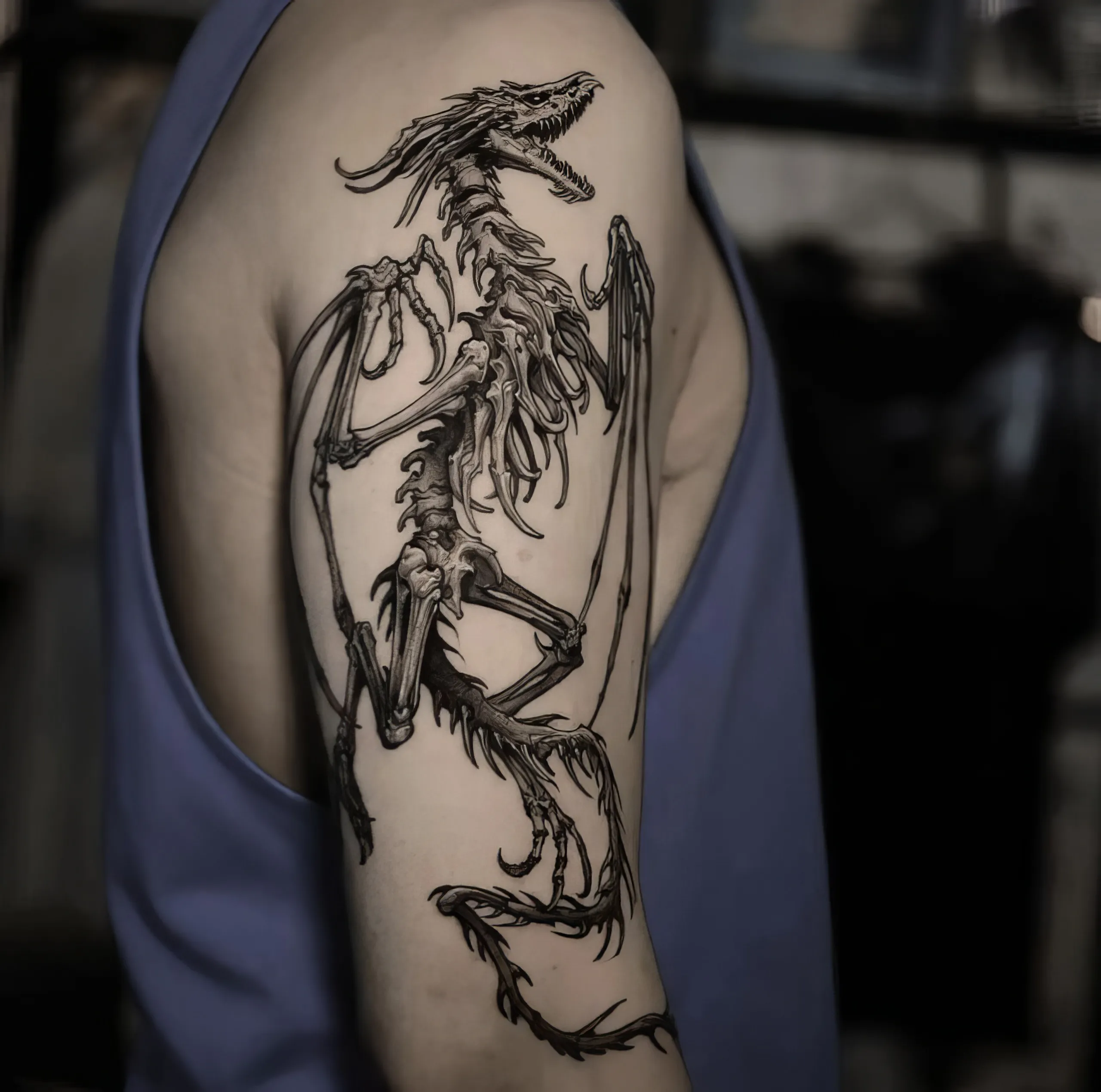 Top 20 Full Arm Dragon Tattoo Ideas With Stunning Designs
