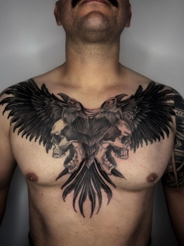 Full Chest Tattoos for Men: Styles, Pain & Placement Guide