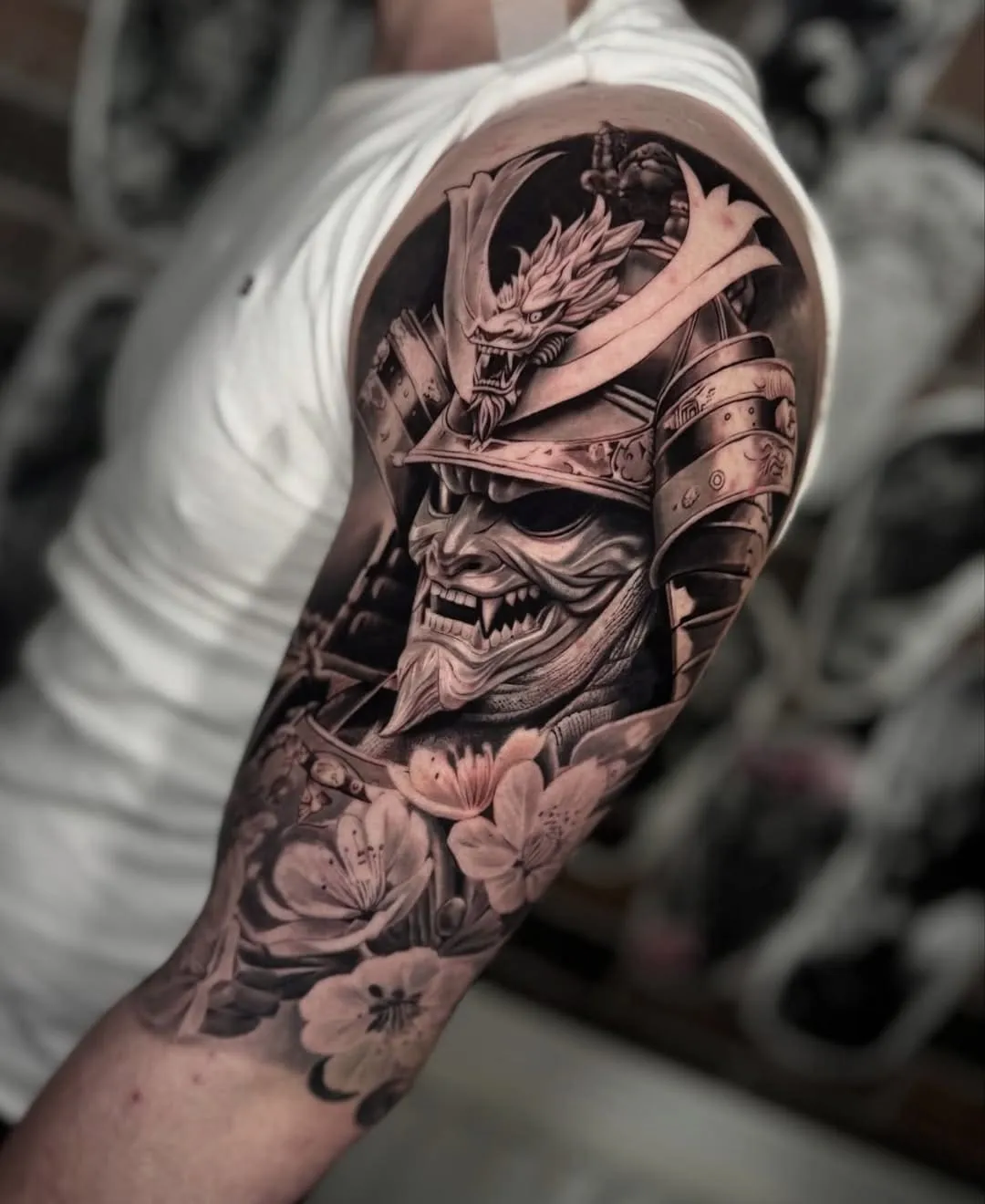 20+ Coolest Black And White Traditional Japanese Tattoo Ideas For 2025