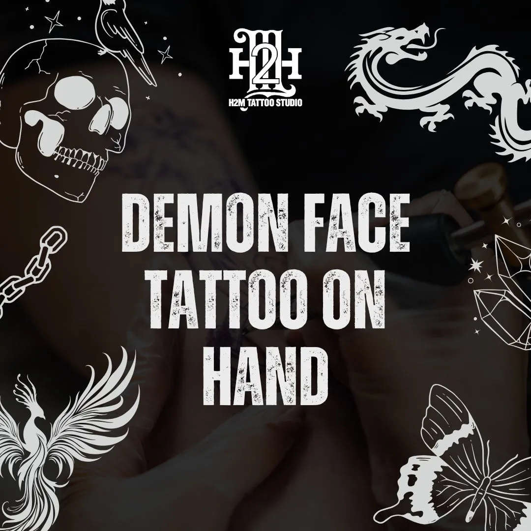 Top 15+ Demon Face Tattoo Designs on Hand: Powerful and Refined Symbols of Protection