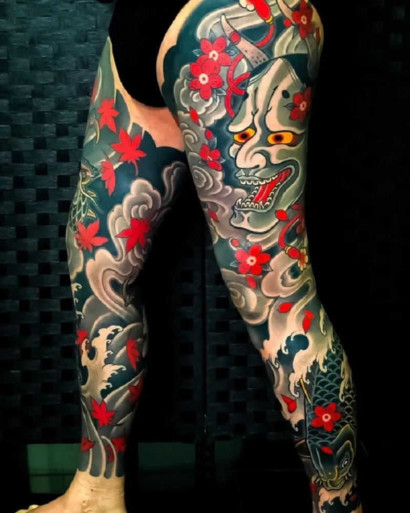 5+ Styles Of Evil Face Tattoo To Ignite Your Inspiration