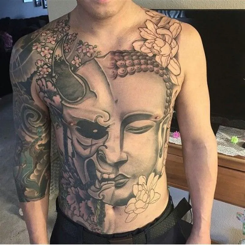 5+ Styles Of Evil Face Tattoo To Ignite Your Inspiration
