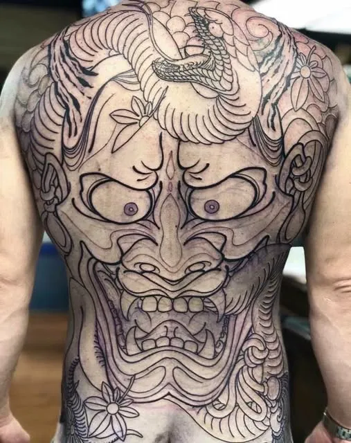 5+ Styles Of Evil Face Tattoo To Ignite Your Inspiration