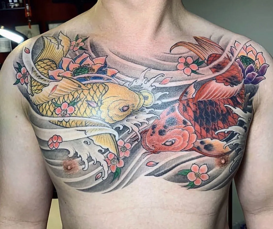 Top 15+ Mẫu Hình Xăm Cá Chép Nhật Cổ Đa Phong Cách