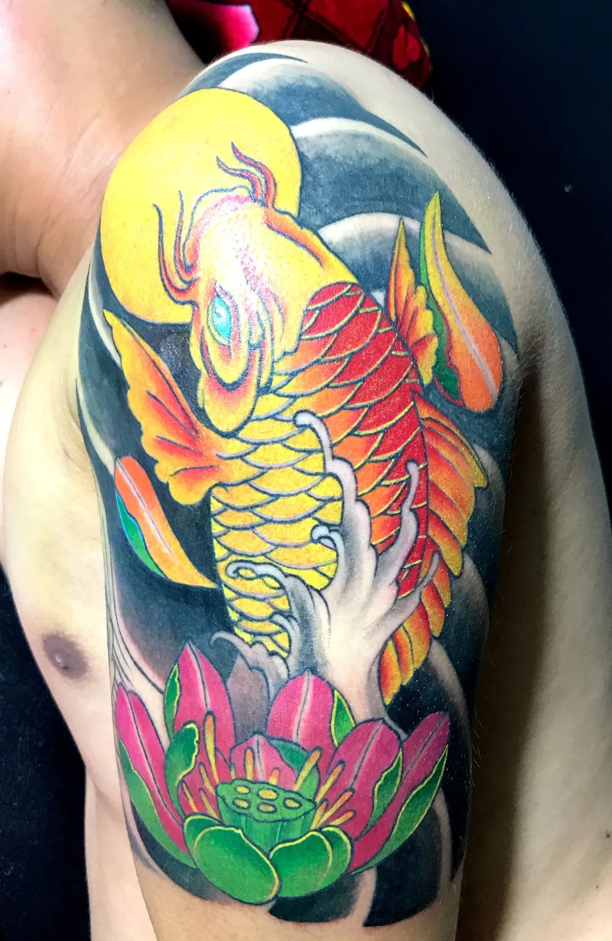 Top 15+ Mẫu Hình Xăm Cá Chép Nhật Cổ Đa Phong Cách