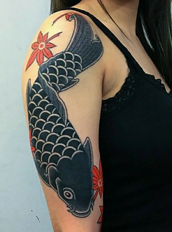 26+ Hình Xăm Cá Chép Ở Nữ Đẹp: Biểu Tượng Của Thành Công Và Thanh Cao