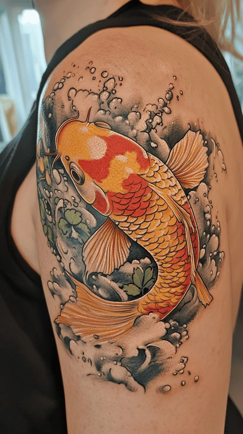 26+ Hình Xăm Cá Chép Ở Nữ Đẹp: Biểu Tượng Của Thành Công Và Thanh Cao
