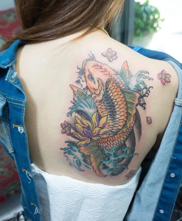 26+ Hình Xăm Cá Chép Ở Nữ Đẹp: Biểu Tượng Của Thành Công Và Thanh Cao