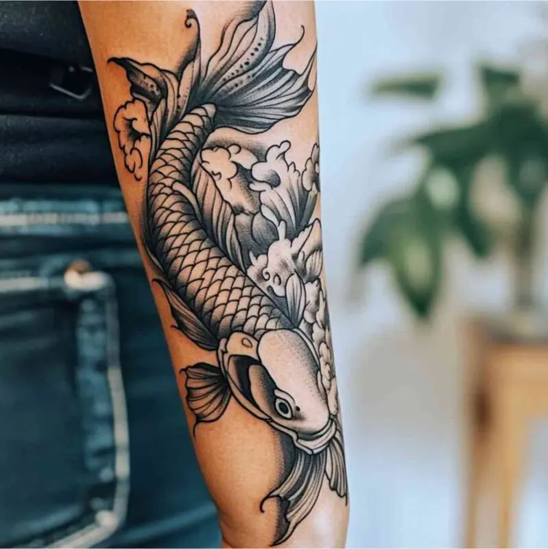 26+ Hình Xăm Cá Chép Ở Nữ Đẹp: Biểu Tượng Của Thành Công Và Thanh Cao