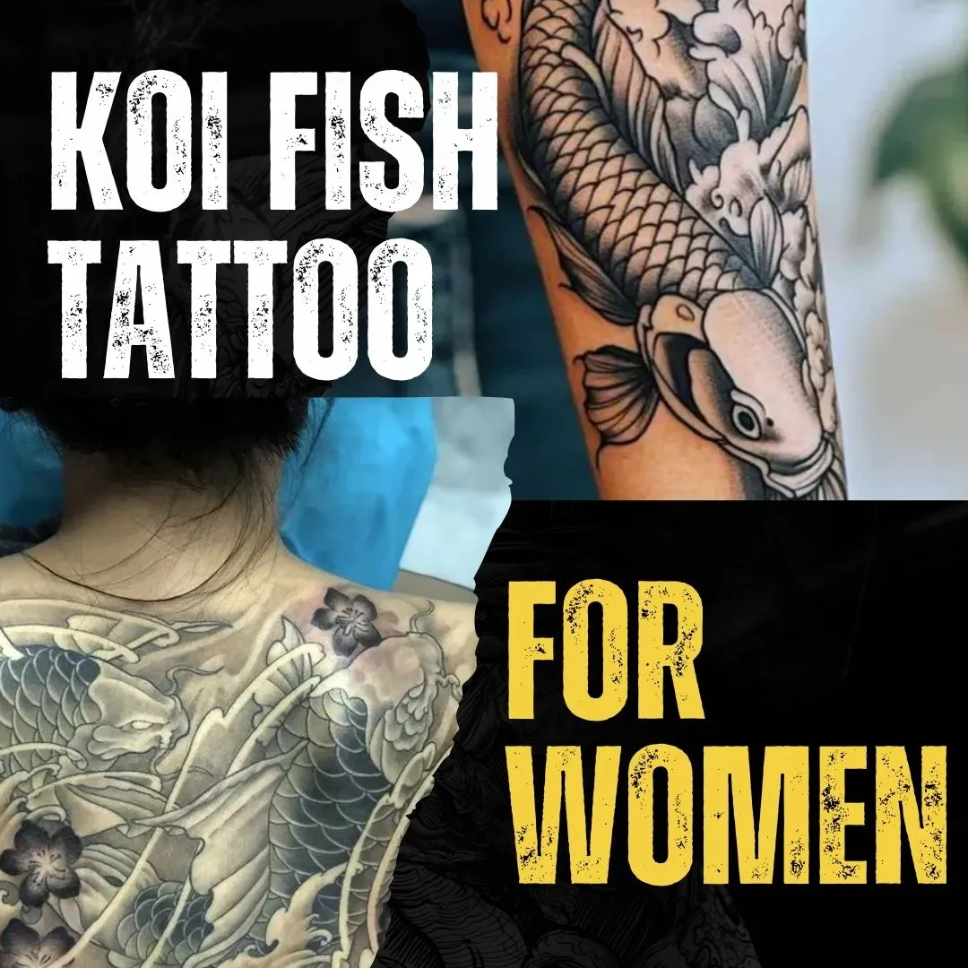 26+ of the Most Beautiful Koi Fish Tattoo Female: Symbols of Success and Elegance