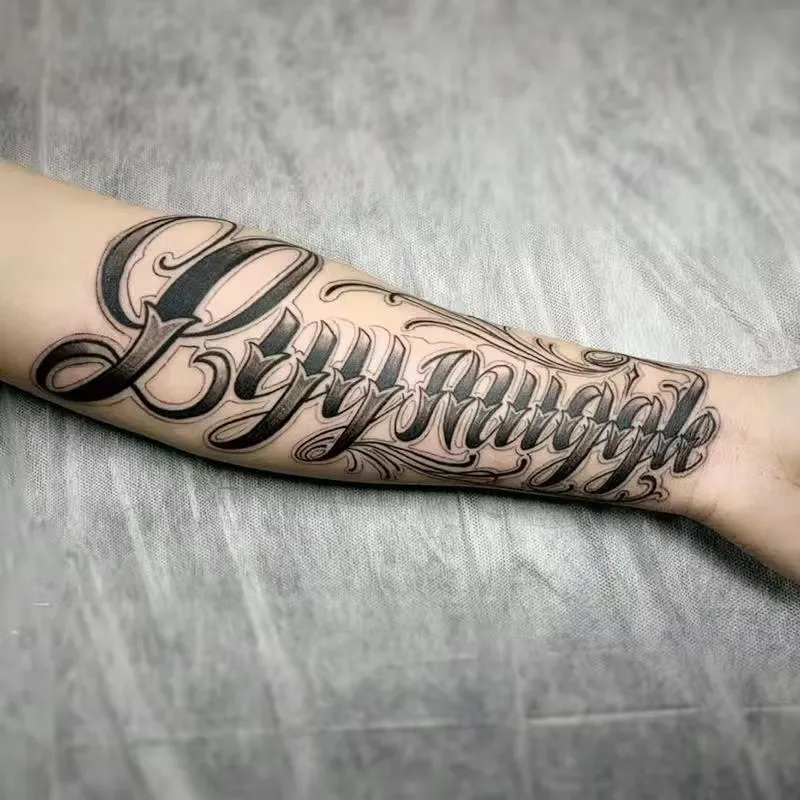 Hình Xăm Chữ Ở Tay | Top 7 Thiết Kế Tuyệt Đẹp Bởi H2M Tattoo