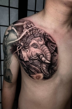 Male Half Chest Tattoos: Styles, Placement & Cost Guide