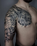 Male Half Chest Tattoos: Styles, Placement & Cost Guide