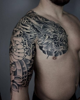 Male Half Chest Tattoos: Styles, Placement & Cost Guide