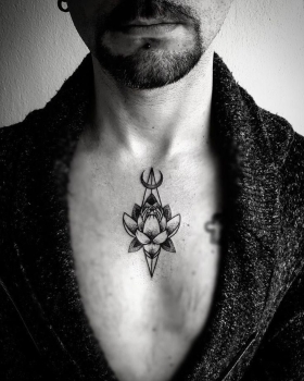Male Wood Element Tattoo: Symbol of Strength and Feng Shui