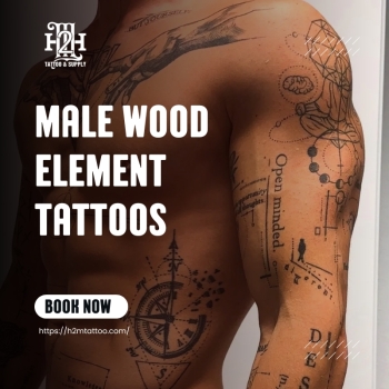 Male Wood Element Tattoo: Symbol of Strength and Feng Shui