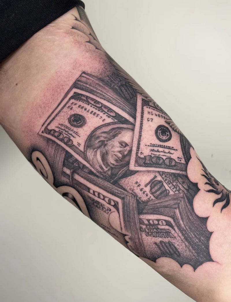 Khám Phá Ý Nghĩa 20+ Mẫu Hình Xăm Tiền Tài Ấn Tượng Tại H2M Tattoo Studio