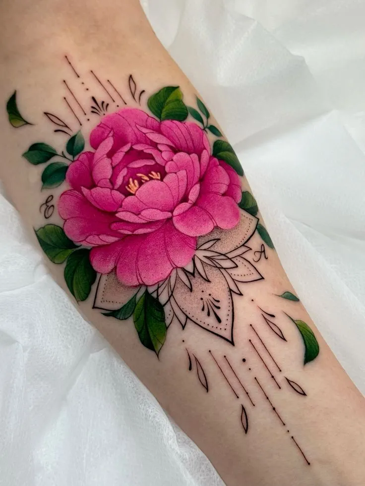 50+ Beautiful Peony Tattoo Ideas Suitable For All Tattoo Locations