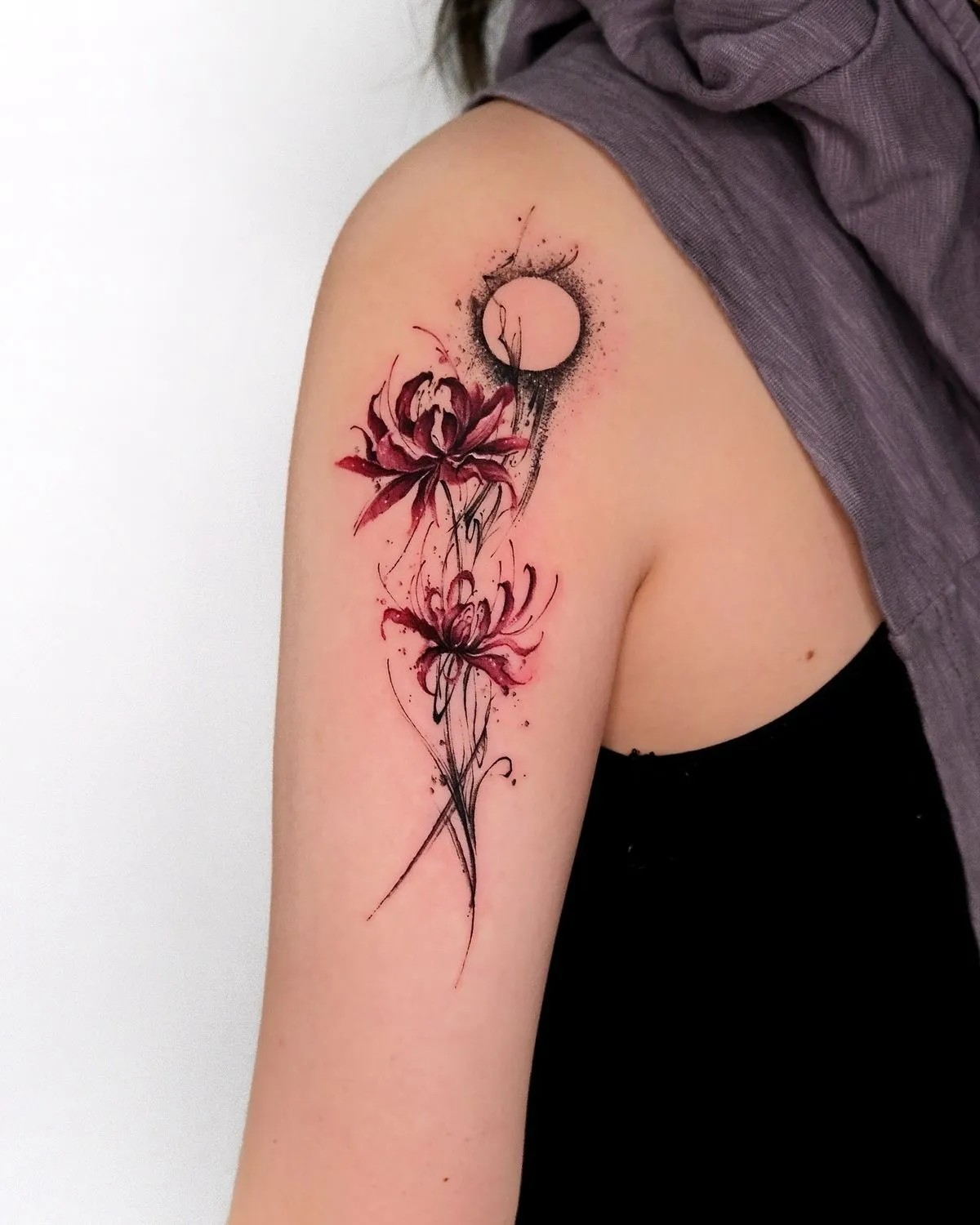 Top 100+ Mẫu Hình Xăm Hoa Bỉ Ngạn Đẹp, Ý Nghĩa & Quyến Rũ