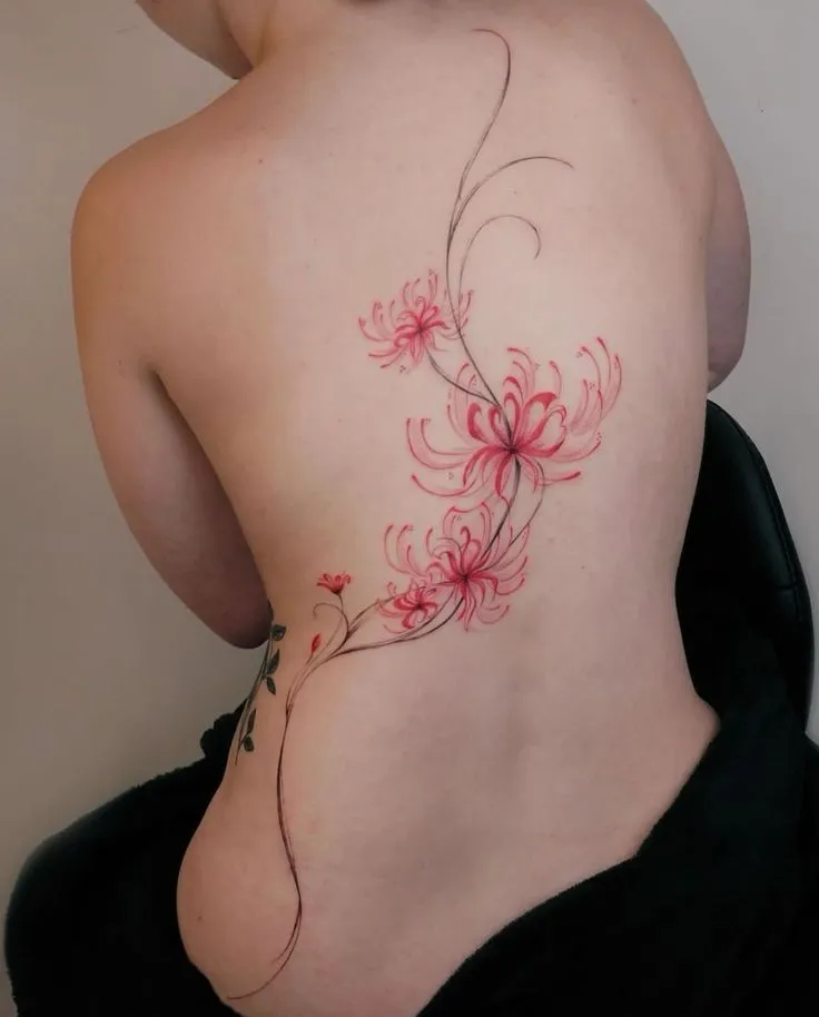 Top 100+ Mẫu Hình Xăm Hoa Bỉ Ngạn Đẹp, Ý Nghĩa & Quyến Rũ