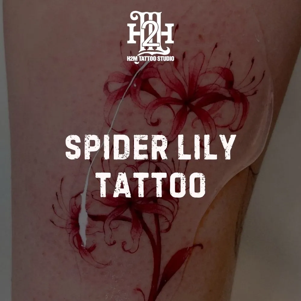 100+ Best Spider Lily Tattoo Designs, Meanings & Placement
