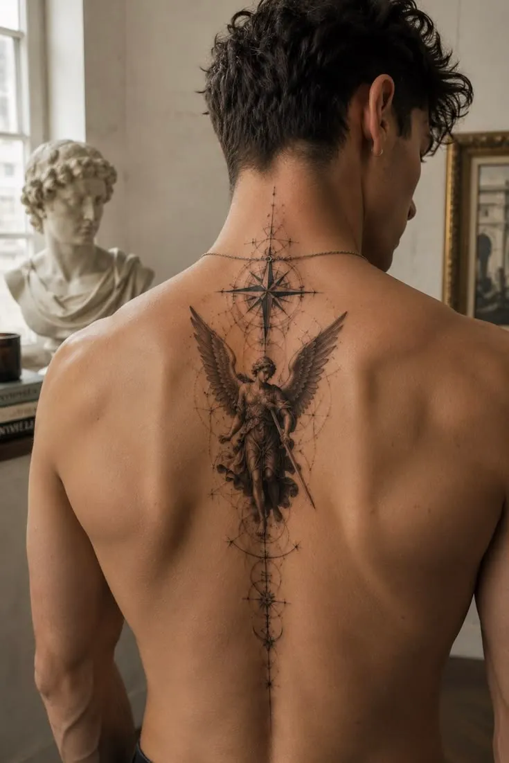 Spine Tattoos for Men: Styles, Pain & Design Ideas
